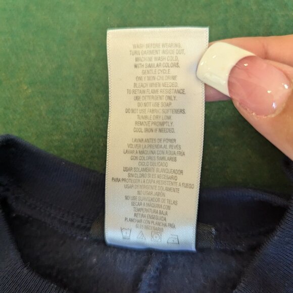 Joe Boxer Boy's Full-zip, Fleece, Footed Pajamas 4T 💙 - Picture 4 of 5